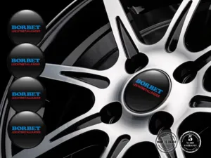Borbet Adesivi Cerchio Edizione Ultimate Plasma Flow Surge